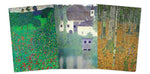 Load image into Gallery viewer, Gustav Klimt: Landscapes Set of 3 Midi Notebooks: Midi Notebook Collections