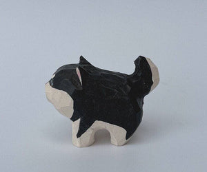 Gohobi hand crafted wooden husky dog ornaments