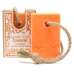 Load image into Gallery viewer, Clementine soap on a rope
