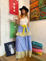 Load image into Gallery viewer, Elephant Contrast Cotton Skirt
