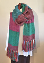 Load image into Gallery viewer, THE DARK DOCTOR LONG DR WHO TYPE SCARF VERY LONG
