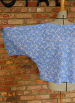 Load image into Gallery viewer, Blue Elephant Cotton Bias Top

