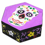 Load image into Gallery viewer, Hand painted Skull Box
