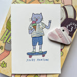 画像をギャラリービューアに読み込む, You Are Pawsome Card: Single card
