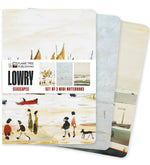 Laden Sie das Bild in den Galerie-Viewer, L.S. Lowry: Seascapes Set of 3 Midi Notebooks
