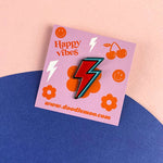 Load image into Gallery viewer, Lightning Enamel Pin
