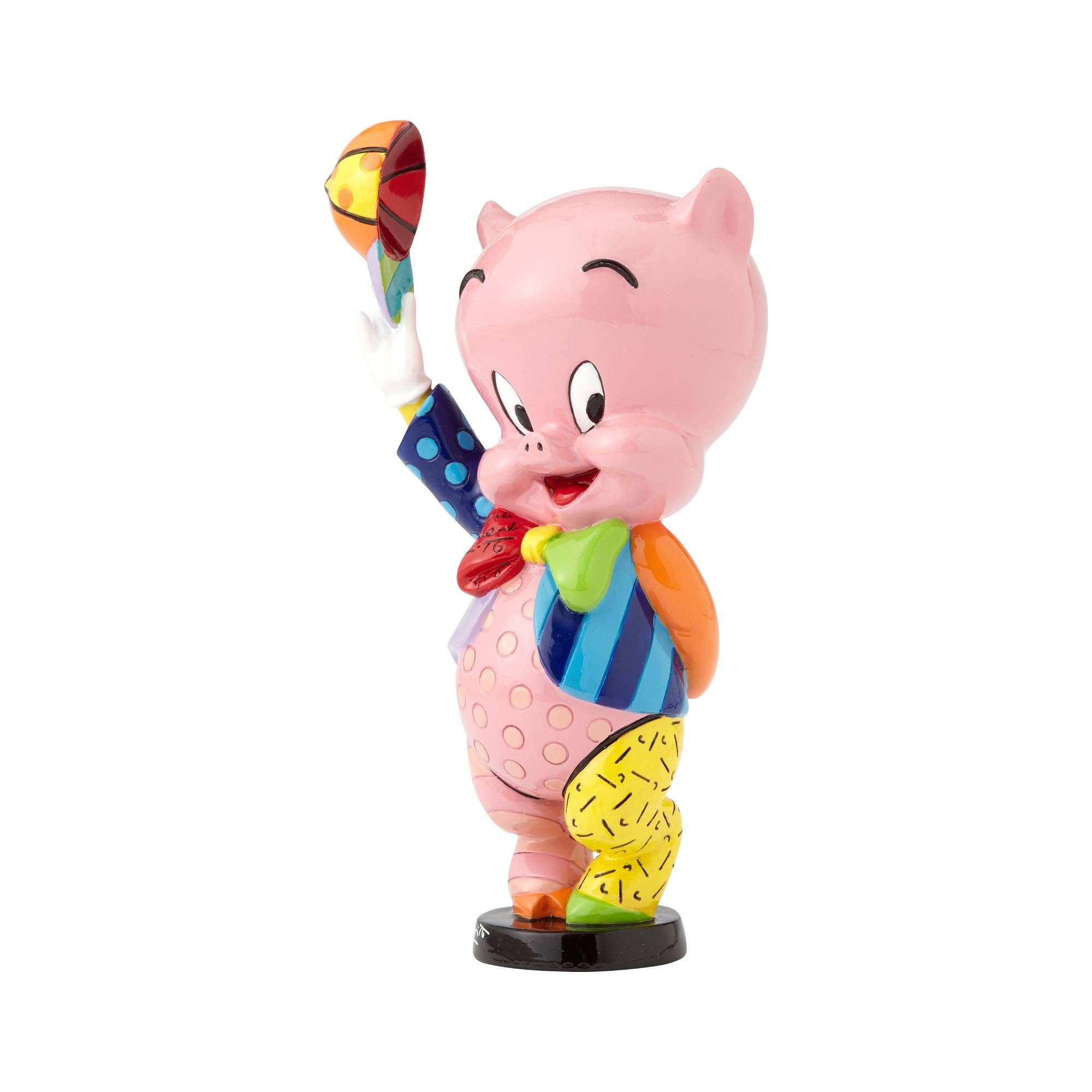 Porky Pig with Baseball Cap Figurine