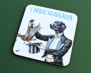 Labracadabrador Coaster - Drinks Coaster