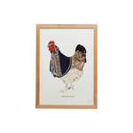 Load image into Gallery viewer, Jimi Hen Drix Print: A4 by Mister Peebles
