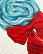 画像をギャラリービューアに読み込む, Bubblegum Ribboned Lollies Greeting Card by Canonbury Press
