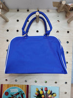 Laden Sie das Bild in den Galerie-Viewer, Retro Bowling Bag Blue
