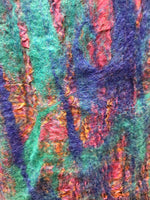 Load image into Gallery viewer, Felt and Silk Scarf - Azure Blue
