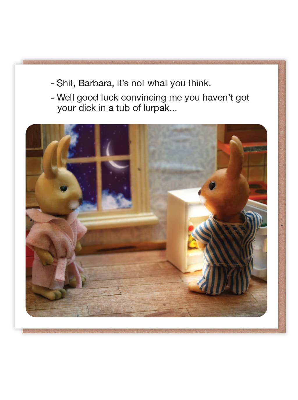 Funny Woodland Creatures Birthday Card - Not What You Think