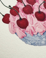 画像をギャラリービューアに読み込む, Strawberry Chantilly Cream Greeting Card | Birthday Card

