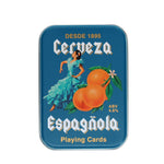Carica l'immagine nel visualizzatore di Gallery, Playing cards in a tin - Cerveza Española
