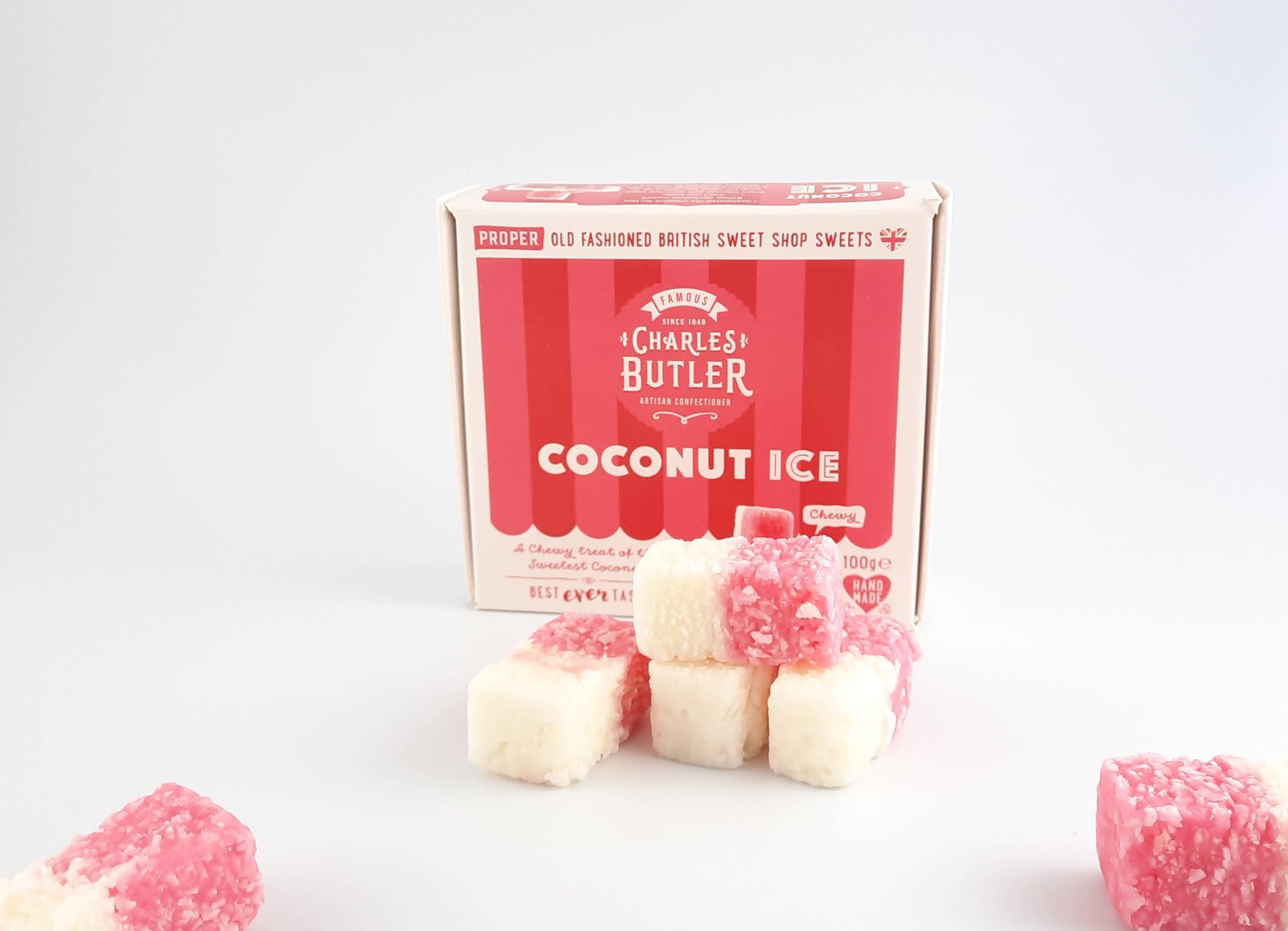 Charles Butler Coconut Ice 100g