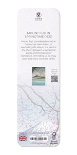 Carica l'immagine nel visualizzatore di Gallery, MOUNT FUJI IN SPRINGTIME: Japanese Bookmark
