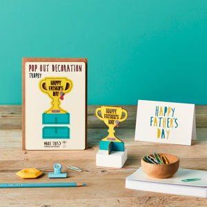 Pop Out Father's Day Trophy Card