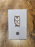 Load image into Gallery viewer, Leeds Owl enamel pin badge
