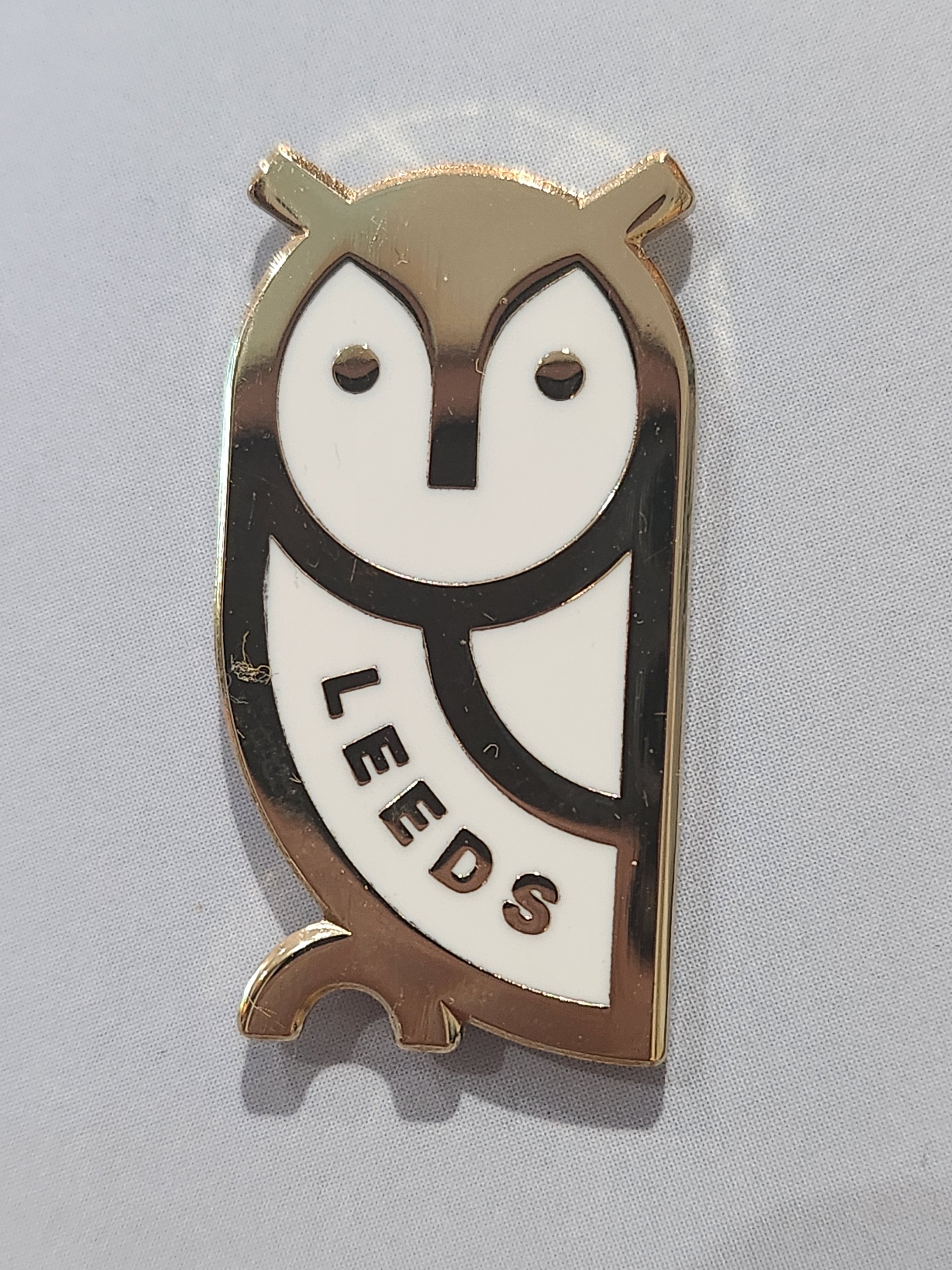 Leeds Owl enamel pin badge