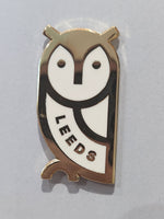 Load image into Gallery viewer, Leeds Owl enamel pin badge

