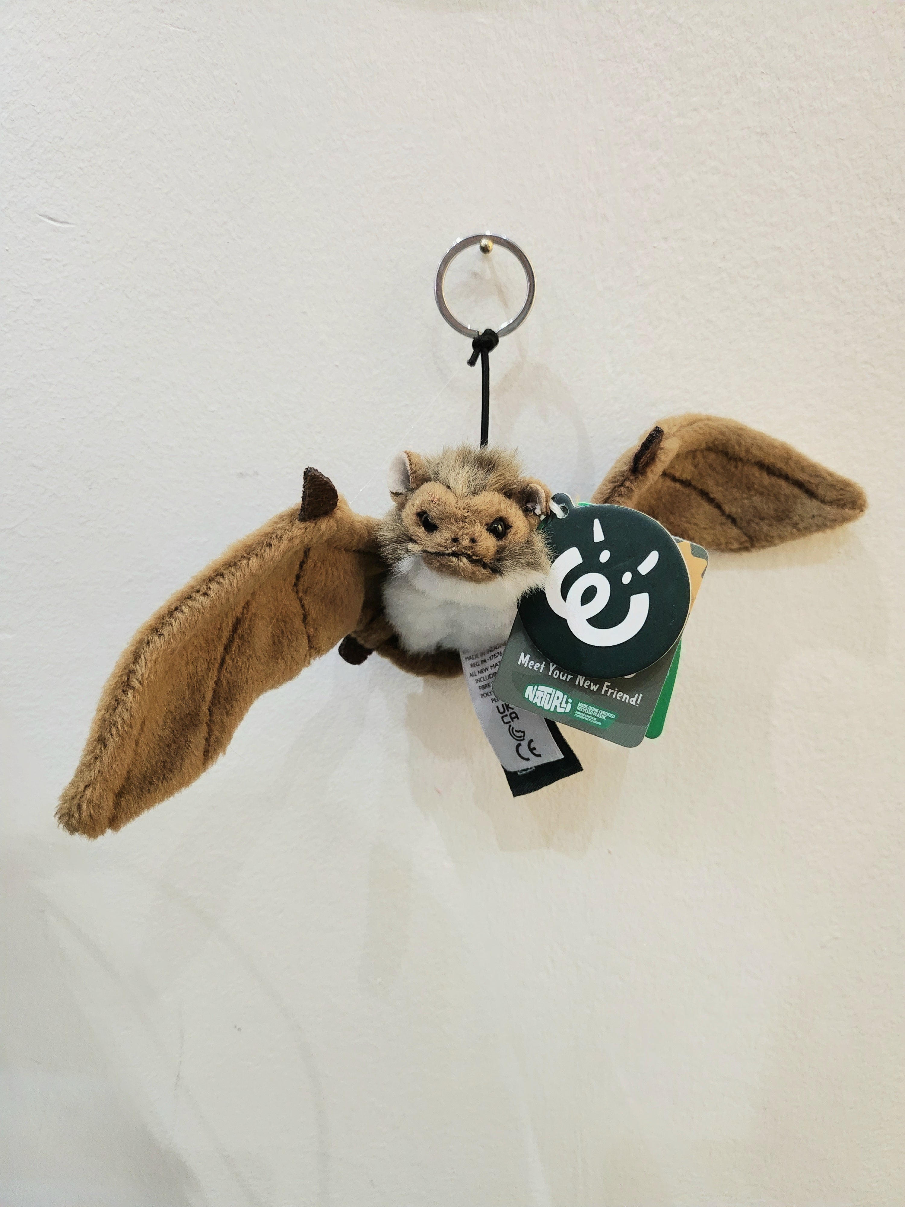Small Bat Plush Keychain