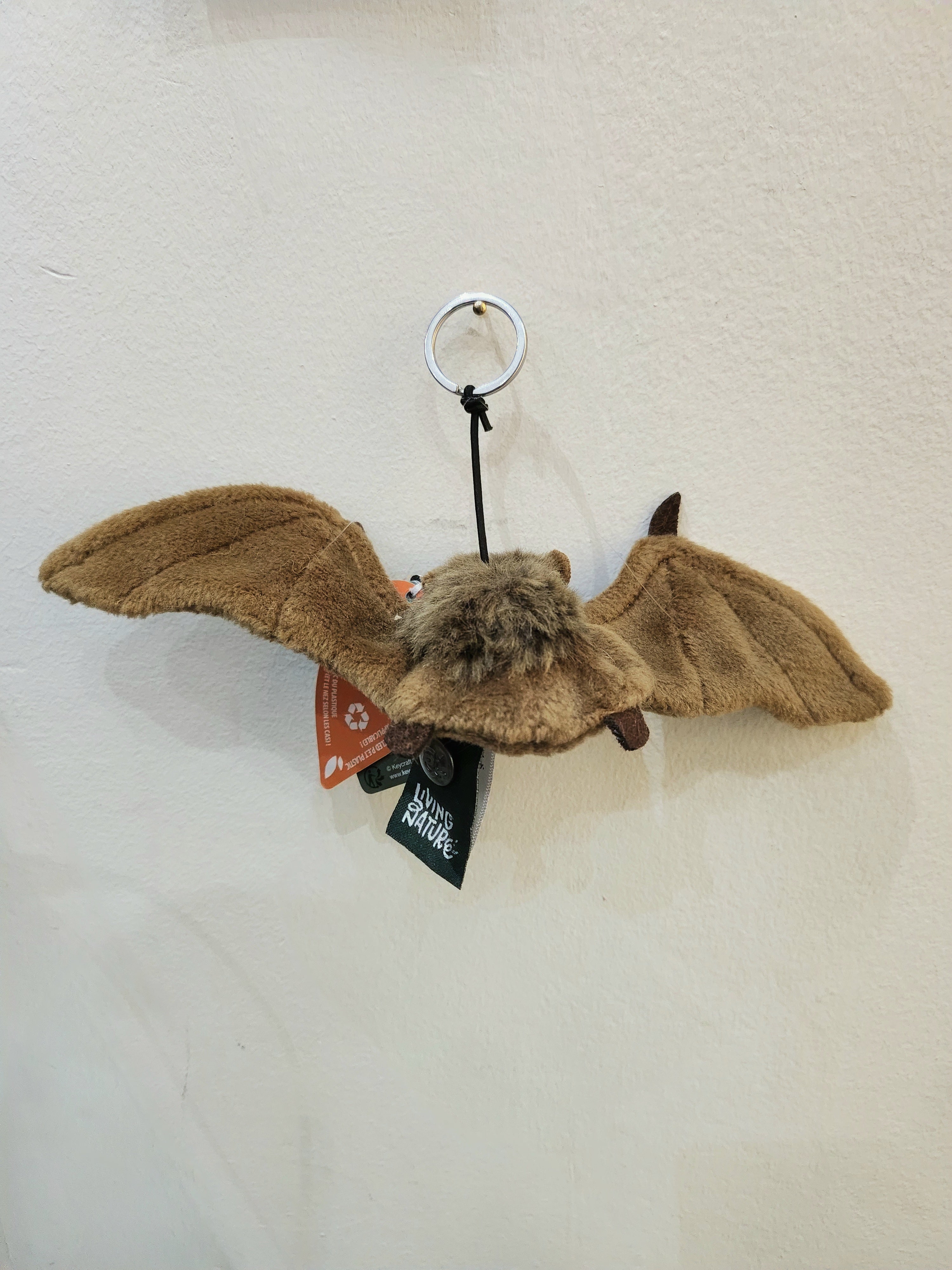 Small Bat Plush Keychain