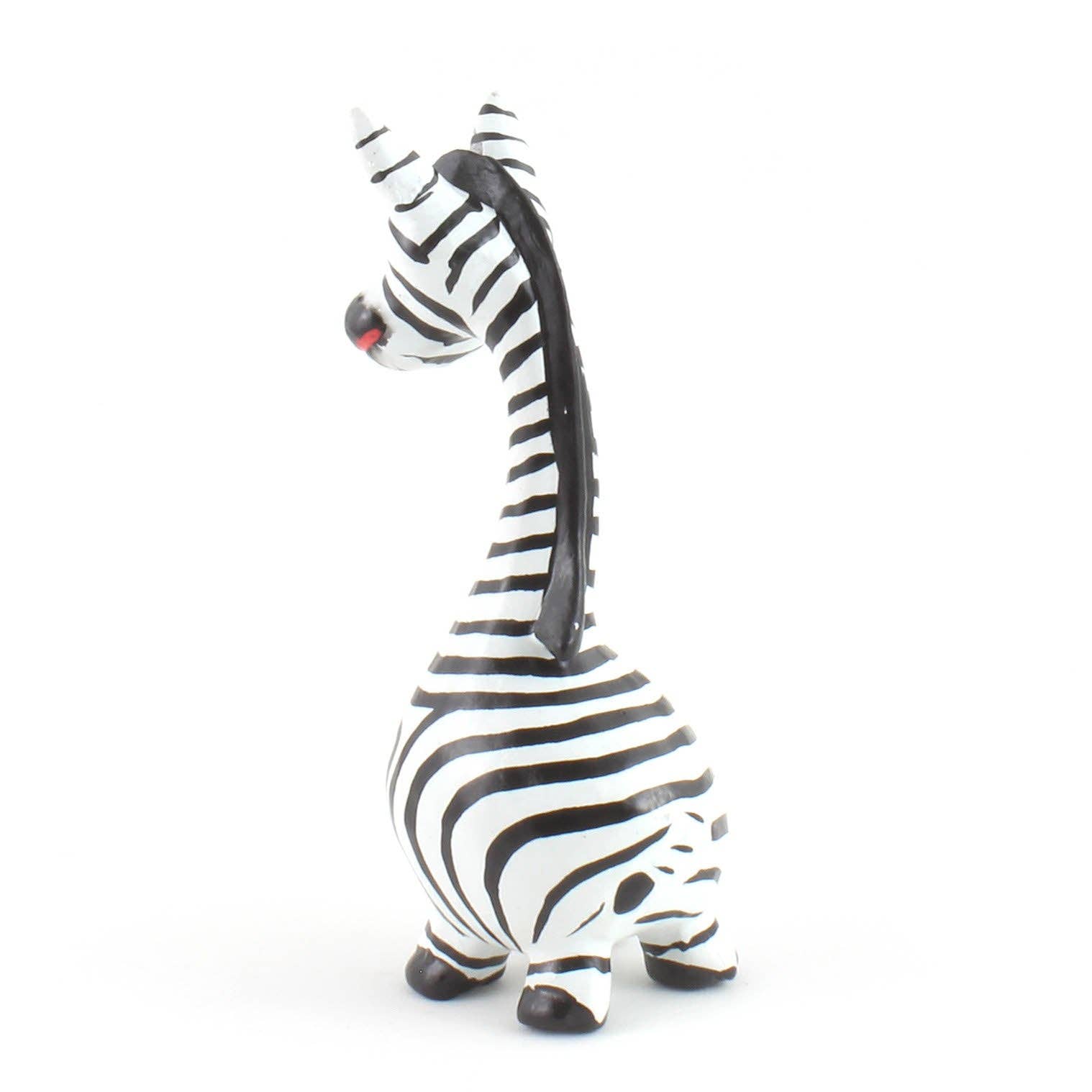 Cartoon Zebra Ornament