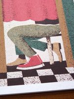 Carica l'immagine nel visualizzatore di Gallery, Photomaton Couple Art Print Poster: A4
