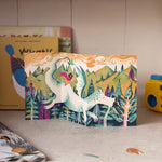Laden Sie das Bild in den Galerie-Viewer, Can You Keep a Secret? concertina 3D kids greetings card by Melissa Castrillón
