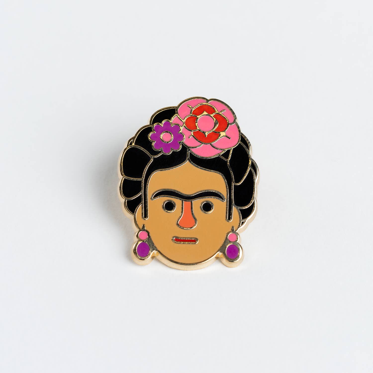 Frida Kahlo Enamel Pin - Art Artist