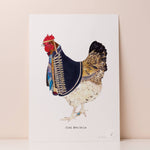 Load image into Gallery viewer, Jimi Hen Drix Print: A4 by Mister Peebles
