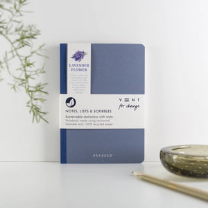 Lavender Recycled notebook