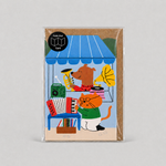 Laden Sie das Bild in den Galerie-Viewer, Gardening Allotment Big Concertina Card by Isa Pirracas
