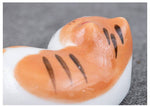 Load image into Gallery viewer, Gohobi Ceramic Lucky Cat Chopstick Rest: Orange
