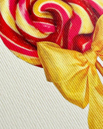 Laden Sie das Bild in den Galerie-Viewer, Rhubarb Custard Ribboned Lollies Luxury Card | Canonbury Press
