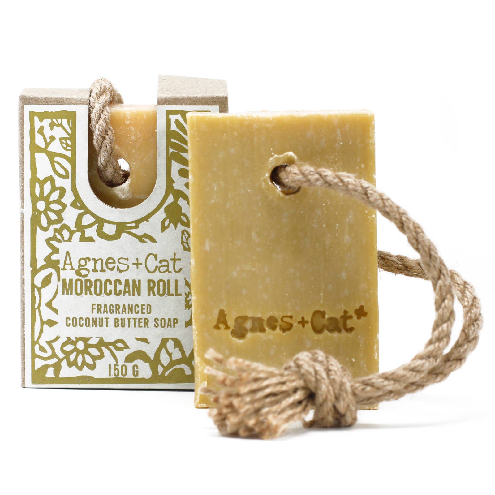 150g Soap On A Rope - Moroccan Roll