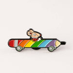 画像をギャラリービューアに読み込む, Magpie x Richard Scarry Rainbow Pencilcar Enamel Pin

