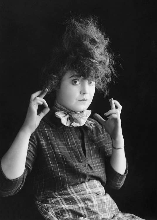 Fingers crossed blank greetings card