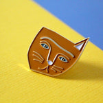 Load image into Gallery viewer, Vincat Van Gogh Cat Artist Pin
