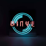 Laden Sie das Bild in den Galerie-Viewer, Vinyl Large Glass Neon Sign: Blue
