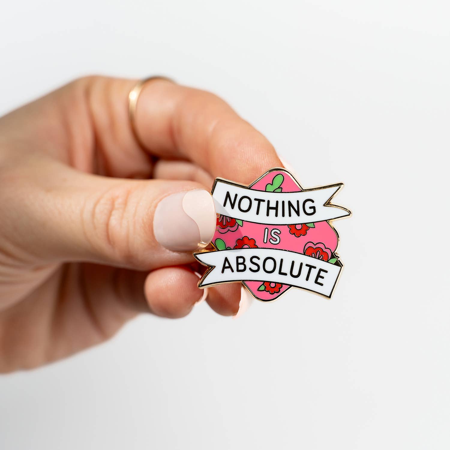 Frida Nothing is Absolute Pin - Artist Phrase
