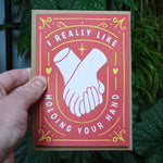 Laden Sie das Bild in den Galerie-Viewer, I Really Like Holding Your Hand Greeting Card
