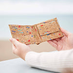 画像をギャラリービューアに読み込む, Natural Cork Billfold Wallet Multi-Colored
