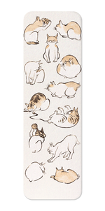 Carica l'immagine nel visualizzatore di Gallery, CATS (C.1830) WHITE: Japanese Bookmark

