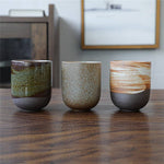 Laden Sie das Bild in den Galerie-Viewer, Gohobi Ceramic Japanese style white/brown teacup
