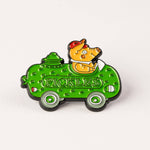 Carica l'immagine nel visualizzatore di Gallery, Magpie x Richard Scarry Picklecar Enamel Pin
