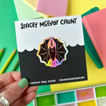 Load image into Gallery viewer, Vampire Bat Holographic Sticker
