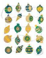 Laden Sie das Bild in den Galerie-Viewer, UK/EU: Christmas Ornaments Sewn Garland
