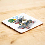Load image into Gallery viewer, Boarder Terrier Coaster - Drinks Coaster
